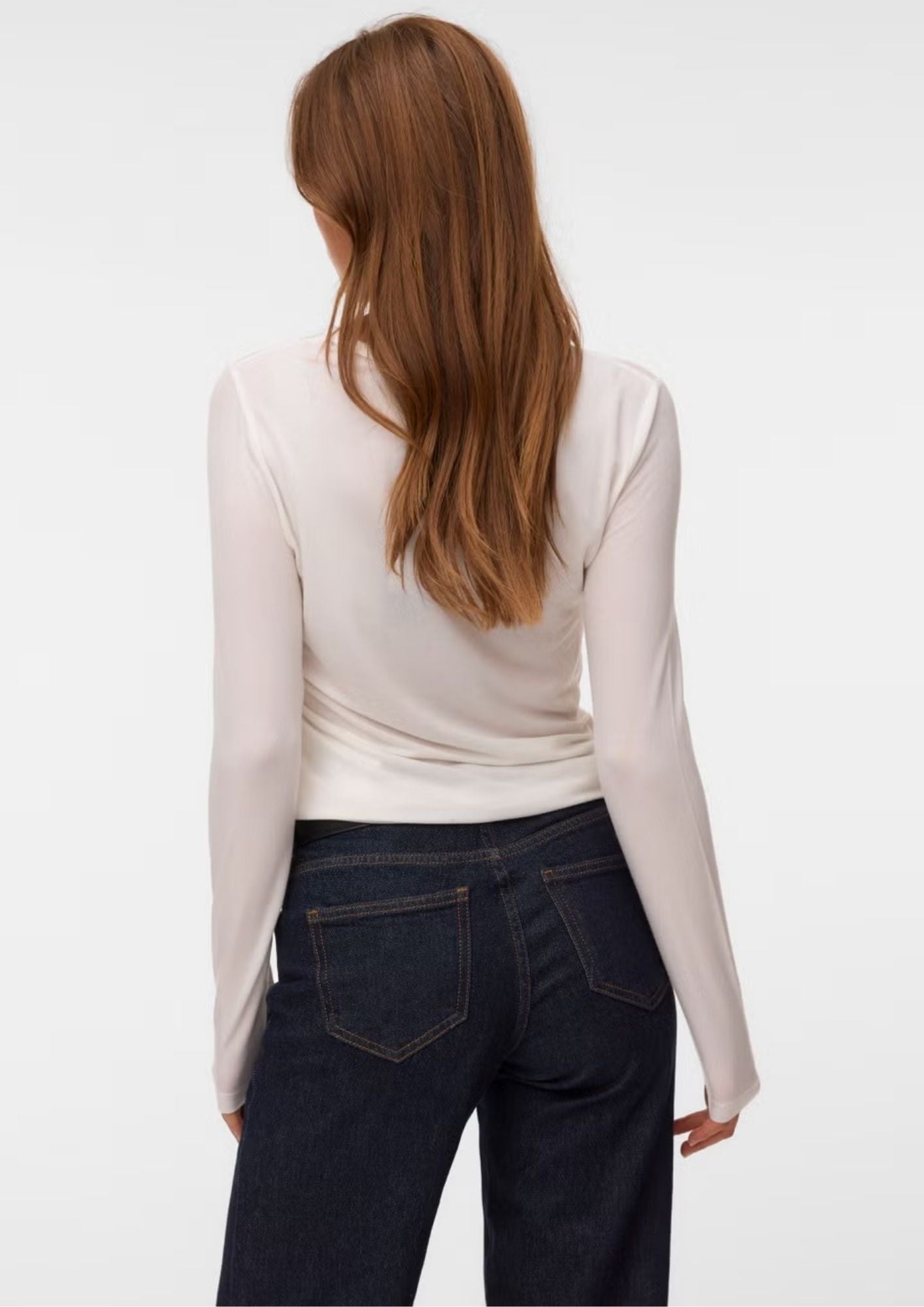 Vero Moda Maglia Donna Ada Bianca 10351248 Snow White VERO MODA 