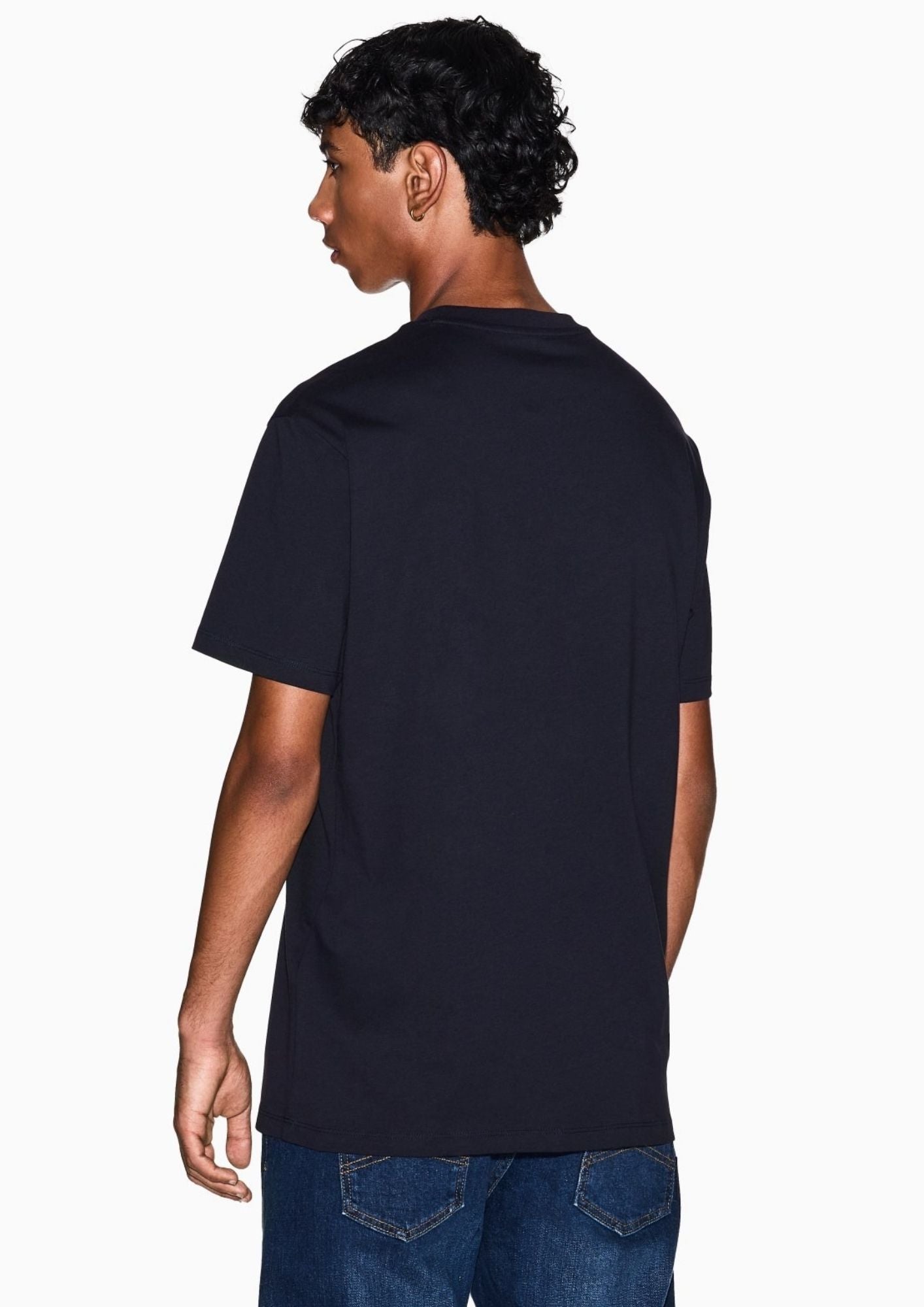 Armani Exchange T-Shirt Uomo Blu Navy XM001281 AF10361 UB101 ARMANI EXCHANGE 