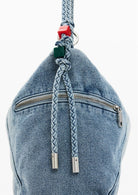 Desigual Borsa Donna Bag Half Logo Denim Leiria 2.0 Demin Chiaro 26SAXD27 5005 DESIGUAL 