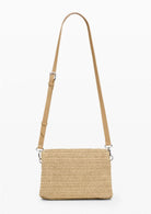 Desigual Borsa Donna Bag Half Logo Raffia Venecia Beige 26SAXO03 1014 DESIGUAL 