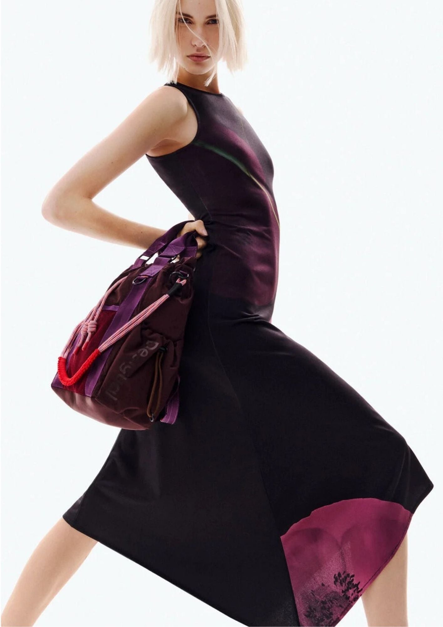Desigual Vestito Donna Vestvirginia Nero 26SWVK06 2000 DESIGUAL 