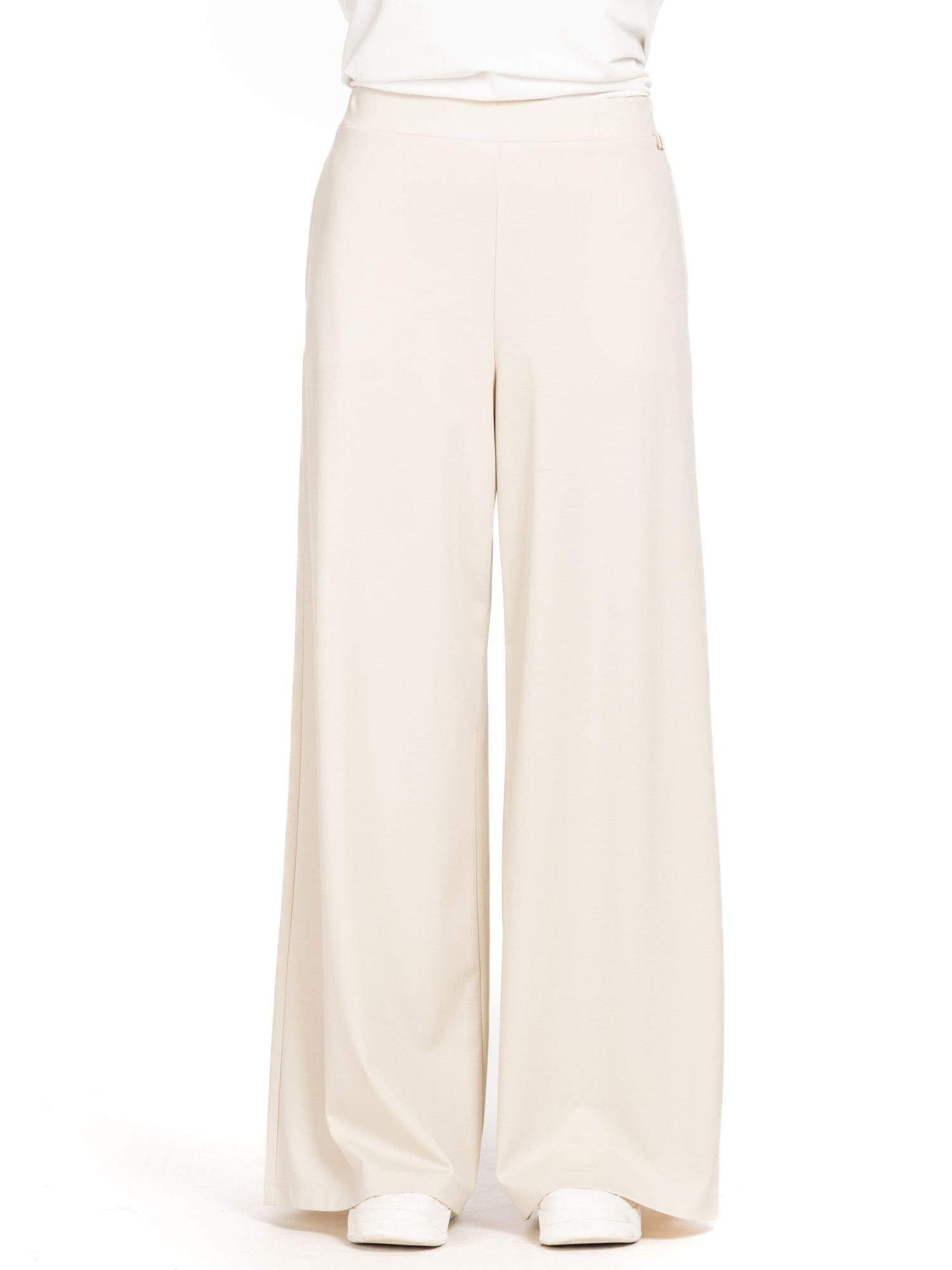 Diana Gallesi Pantalone Donna Bianco Gesso P822R008819N B2 DIANA GALLESI 