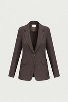 Emme Marella Giacca Donna Emmvincita Tortora 2615041012200 005 EMME MARELLA 