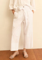 Emme Marella Pantalone Donna Emmboero Bianco 2615131112200 002 EMME MARELLA 