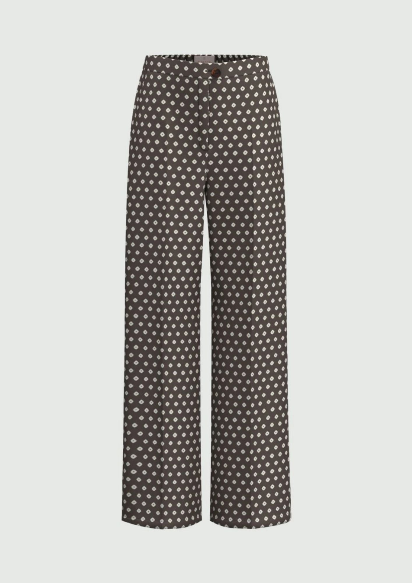 Emme Marella Pantalone Donna Emmbaobab Kaki Fantasia Rombi 2615131241200 008 EMME MARELLA 