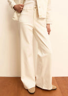 Emme Marella Pantalone Donna Emmbraschi Bianco Lana 2615131251200 001 EMME MARELLA 
