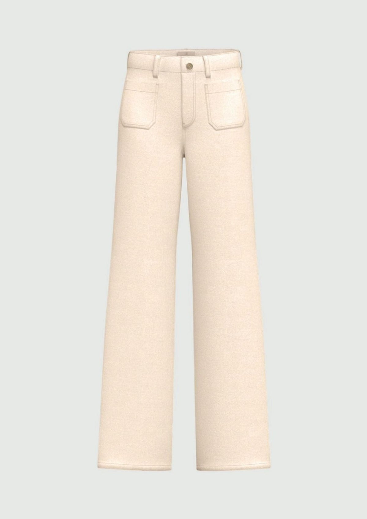 Emme Marella Pantalone Donna Emmbraschi Bianco Lana 2615131251200 001 EMME MARELLA 