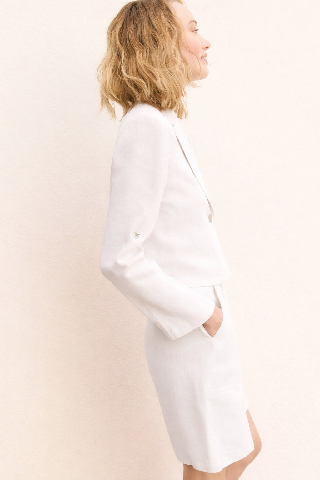 Emme Marella Bermuda Donna Emmadorini Bianco 2615141032200 003 EMME MARELLA 