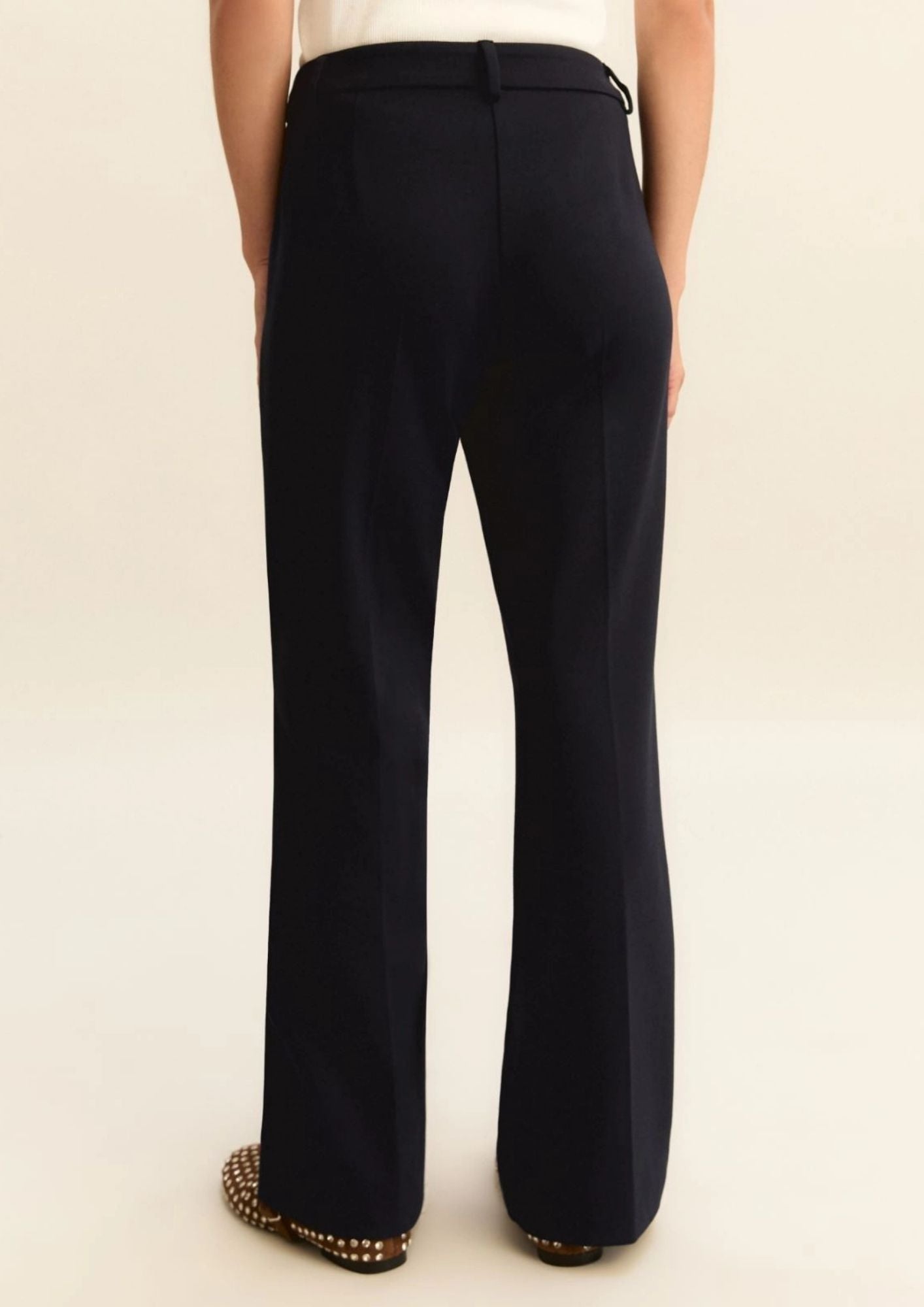 Emme Marella Pantalone Donna Emmflare Blu 2615781011200 003 EMME MARELLA 