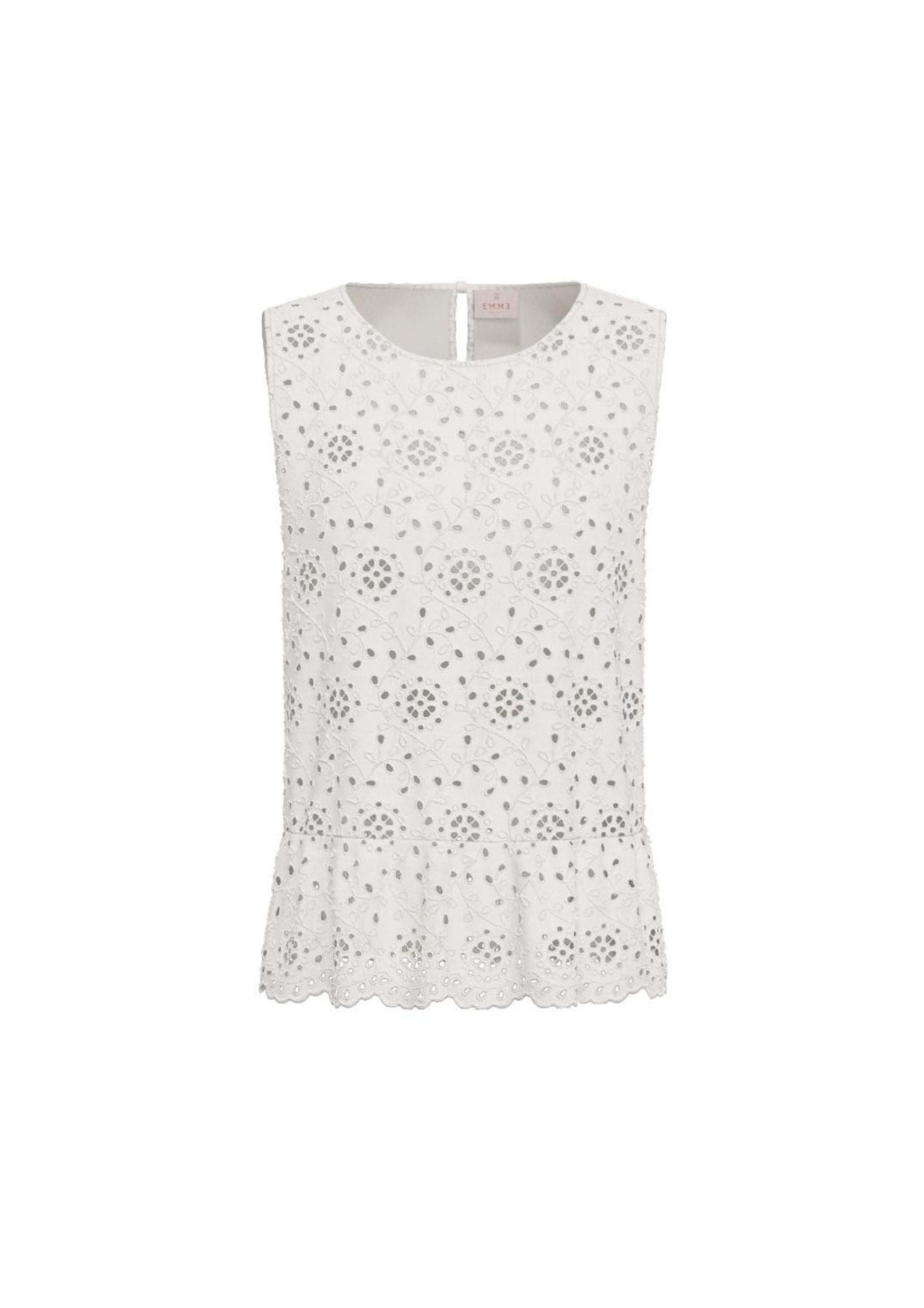 Emme Marella Canotta Donna Emmpanetto Bianca 2615941022200 001 EMME MARELLA 