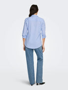 Jacqueline De Yong Camicia Donna Cashmere Blue Jdymio 15149877 Cashmere Blue CLOUD DANCER JACQUELINE DE YONG 