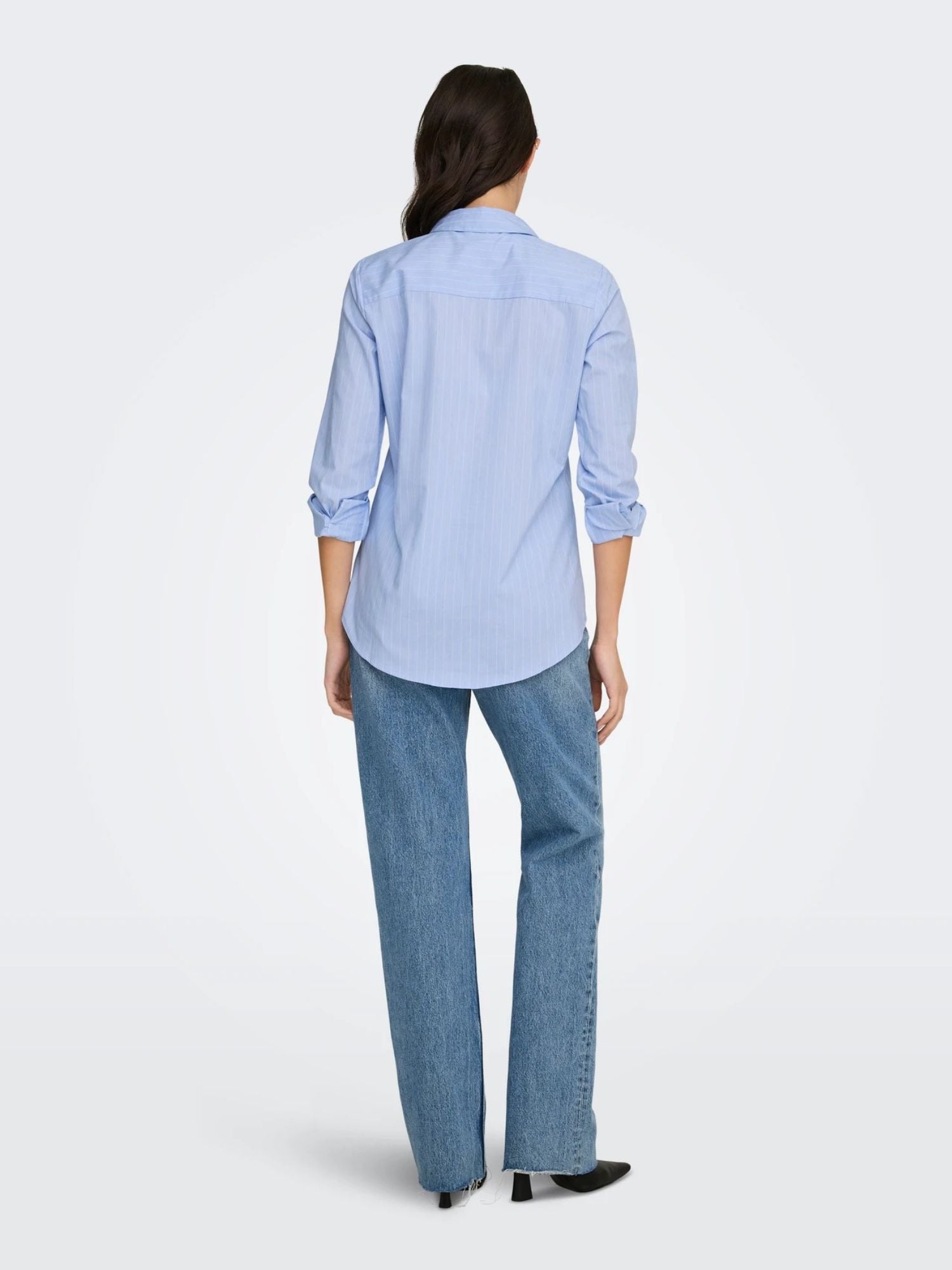 Jacqueline De Yong Camicia Donna Cashmere Blue Jdymio 15149877 Cashmere Blue CLOUD DANCER JACQUELINE DE YONG 