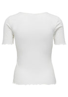 Jacqueline De Yong Top Donna Fransiska Bianco 15238718 Cloud Dancer JACQUELINE DE YONG 