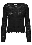 Jacqueline De Yong Maglia Donna Sun Nera 15287384 Black JACQUELINE DE YONG 