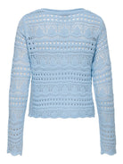 Jacqueline De Yong Maglia Donna Cashmere Blue Jdysun 15287384 Cashmere Blue JACQUELINE DE YONG 