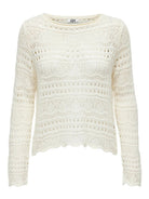 Jacqueline De Yong Maglia Donna Eggnog Jdysun 15287384 Eggnog JACQUELINE DE YONG 