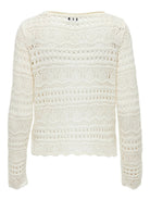 Jacqueline De Yong Maglia Donna Eggnog Jdysun 15287384 Eggnog JACQUELINE DE YONG 