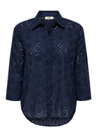 Jacqueline De Yong Camicia Donna Tallie Blu 15292179 Black Iris JACQUELINE DE YONG 