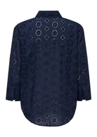 Jacqueline De Yong Camicia Donna Tallie Blu 15292179 Black Iris JACQUELINE DE YONG 