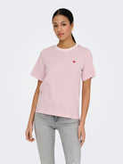 Jacqueline De Yong T-Shirt Donna Cloud Dancer Fragrant Lilac Jdylion 15298612 Cloud Dancer FRAGRANT LILAC JACQUELINE DE YONG 