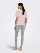 Jacqueline De Yong T-Shirt Donna Cloud Dancer Fragrant Lilac Jdylion 15298612 Cloud Dancer FRAGRANT LILAC JACQUELINE DE YONG 