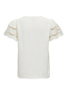 Jacqueline De Yong Top Donna Hannah Bianco 15312609 Cloud Dancer JACQUELINE DE YONG 