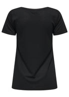 Jacqueline De Yong Top Donna Dalila Nera e Argento 15317565 Black SILVER JACQUELINE DE YONG 
