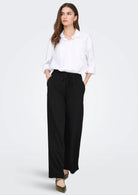 Jacqueline De Yong Pantalone Donna Say Nero 15318361 Black JACQUELINE DE YONG 