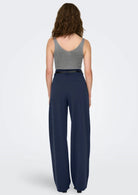 Jacqueline De Yong Pantalone Donna Geggo Blu 15330419 Black Iris JACQUELINE DE YONG 