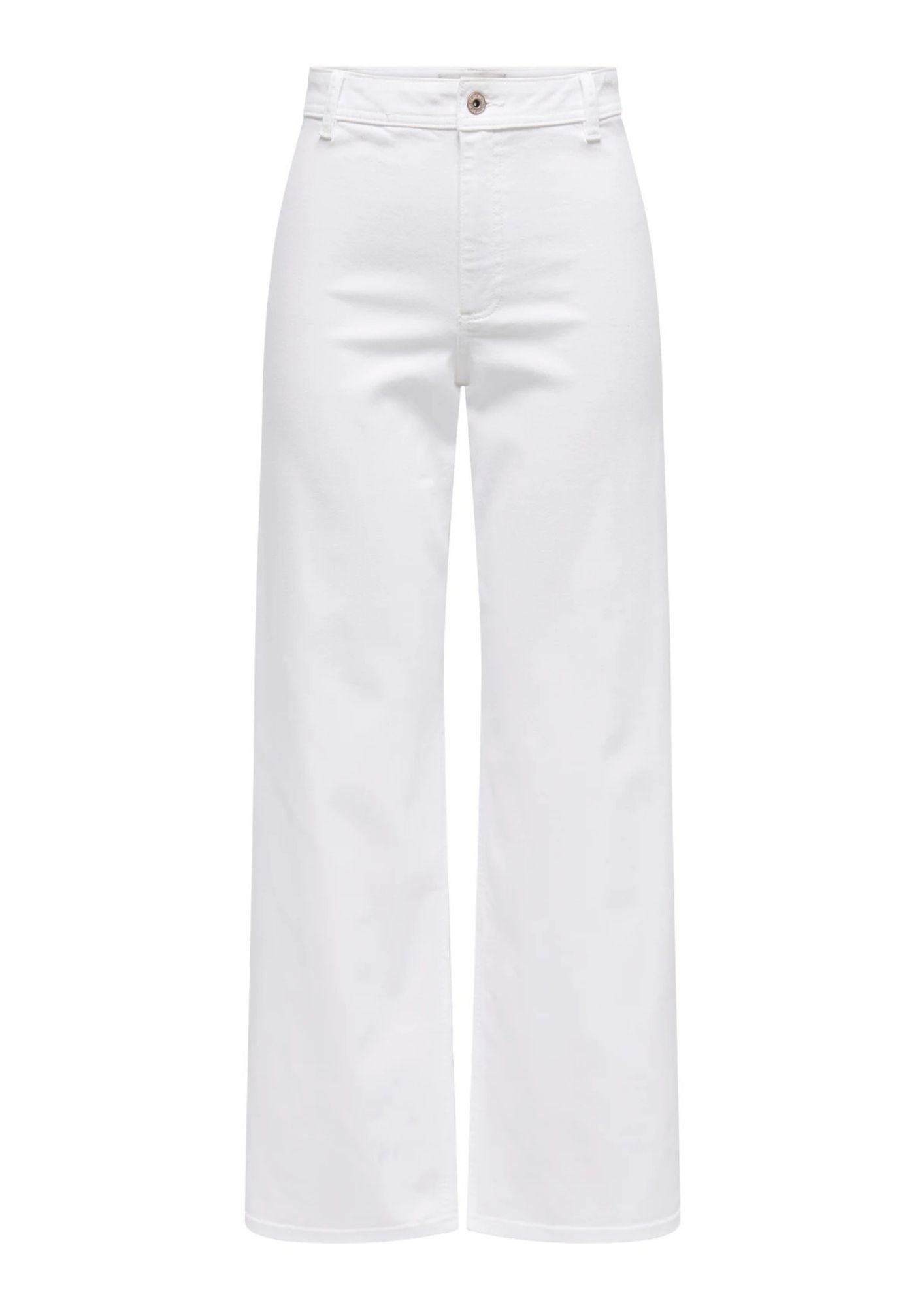 Jacqueline De Yong Pantalone Donna Iris Bianco 15341269 White JACQUELINE DE YONG 