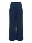 Jacqueline De Yong Pantaloni Donna Blu Jdygeggo 15343979 Black Iris JACQUELINE DE YONG 