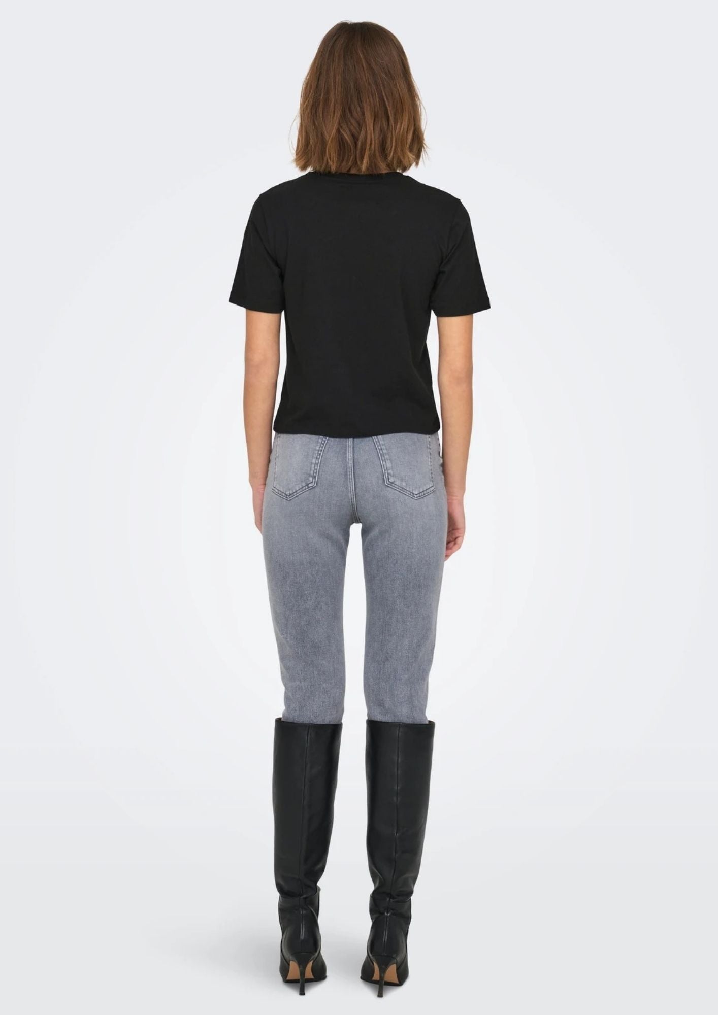 Jacqueline De Yong T-Shirt Donna Rex Nera 15344612 Black JACQUELINE DE YONG 