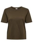 Jacqueline De Yong T-Shirt Donna Rex Marrone Ardesia 15344612 Slate Black JACQUELINE DE YONG 
