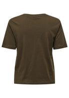 Jacqueline De Yong T-Shirt Donna Rex Marrone Ardesia 15344612 Slate Black JACQUELINE DE YONG 