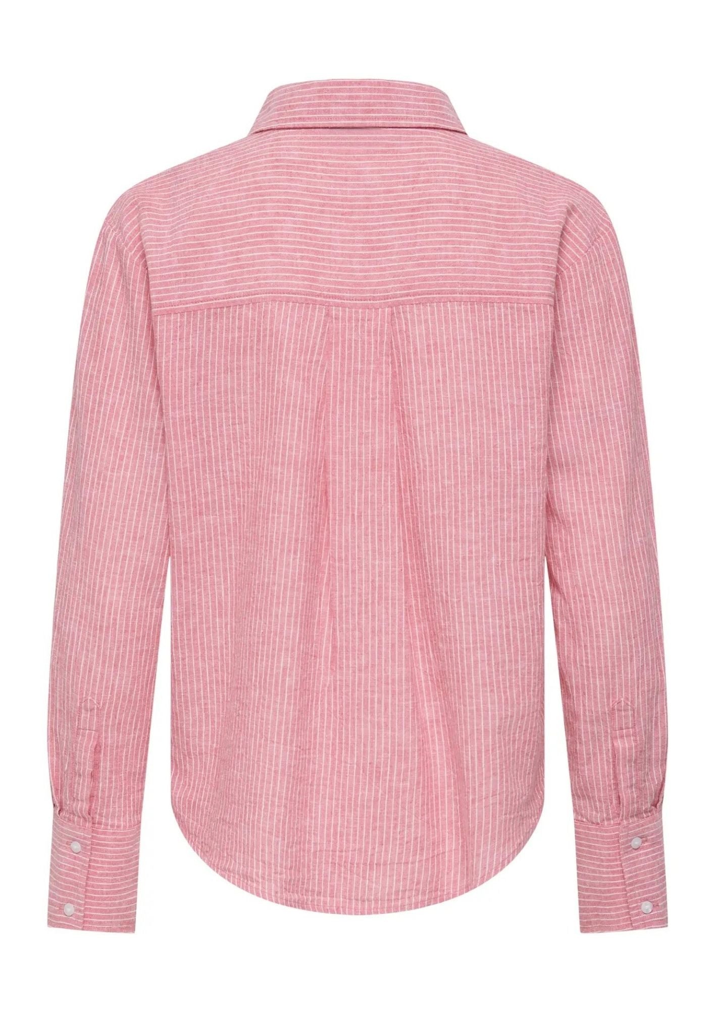 Jacqueline De Yong Camicia Donna Mila Corallo Righe Bianche 15345487 Calypso Coral CLOUD DANCER JACQUELINE DE YONG 