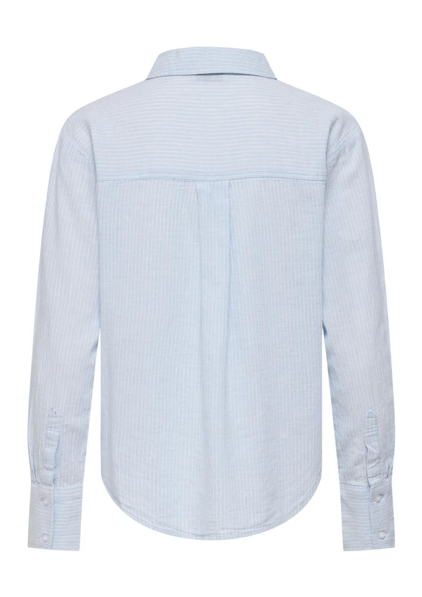 Jacqueline De Yong Camicia Donna Mila Azzurro Righe Bianche 15345487 Kentucky Blue CLOUD DANCER JACQUELINE DE YONG 