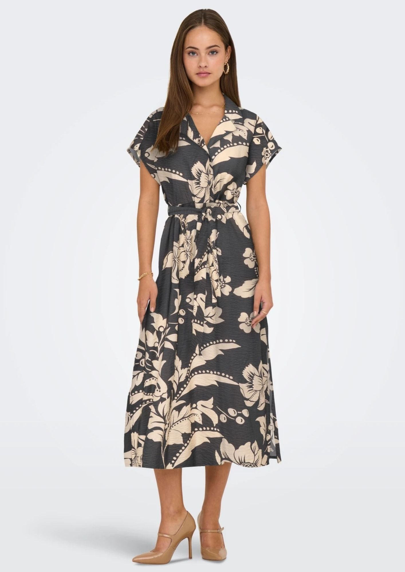 Jacqueline De Yong Vestito Donna Troya Nero Fantasma 15347216 Phantom JACQUELINE DE YONG 