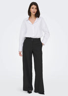Jacqueline De Yong Pantalone Donna Dora Nero 15361050 Black JACQUELINE DE YONG 