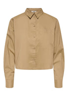 Jacqueline De Yong Camicia Donna Mio Marrone 15363677 Tigers Eye JACQUELINE DE YONG 