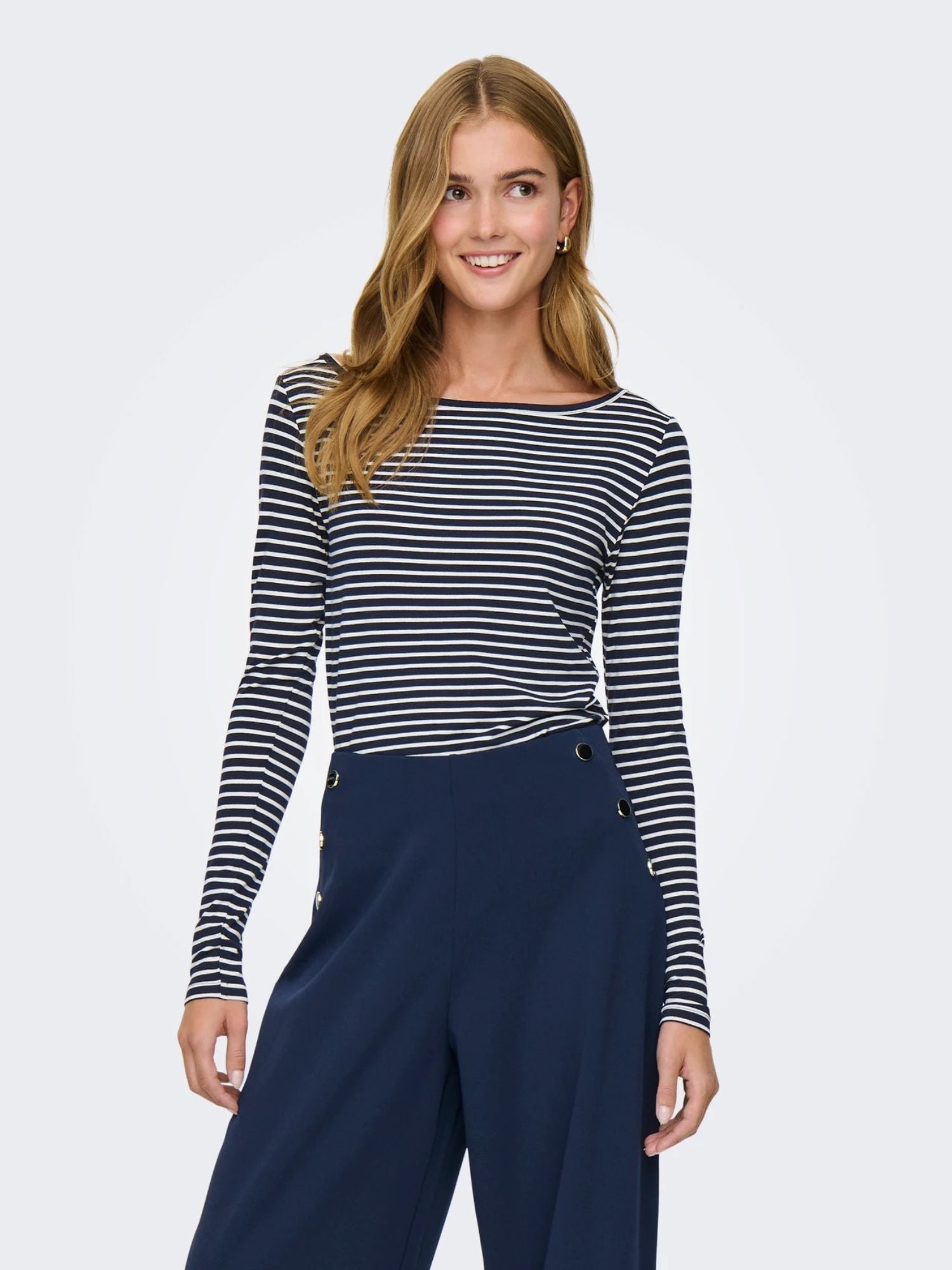 Jacqueline De Yong Maglia Donna Sky Captain Jdysissy 15364527 Sky Captain CLOUD DANCER JACQUELINE DE YONG 