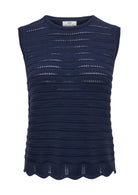 Jacqueline De Yong Top Donna Tanja Blu 15366213 Black Iris JACQUELINE DE YONG 