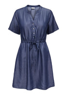 Jacqueline De Yong Vestito Donna Jasper Blu Denim Scuro 15366472 Dark Blue Denim JACQUELINE DE YONG 