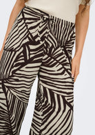 Jacqueline De Yong Pantalone Donna Debbie Sabbia e Marrone 15370187 Sandshell CHOCOLATE JACQUELINE DE YONG 