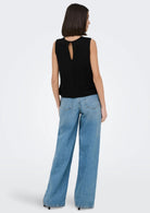 Jacqueline De Yong Top Donna Leslie Nero 15374333 Black JACQUELINE DE YONG 