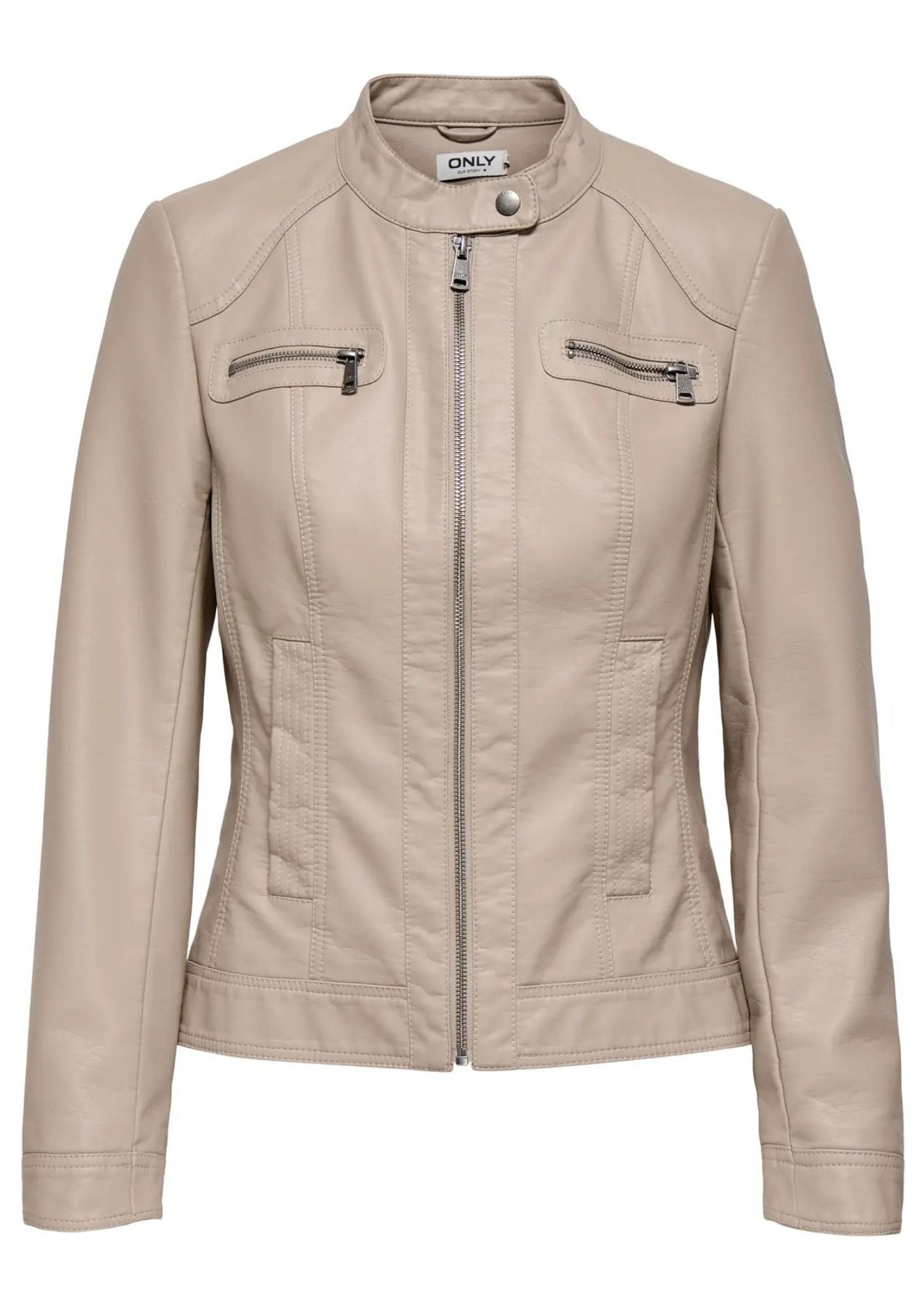 Only Giubbino Donna Bandit Beige 15081400 String ONLY 