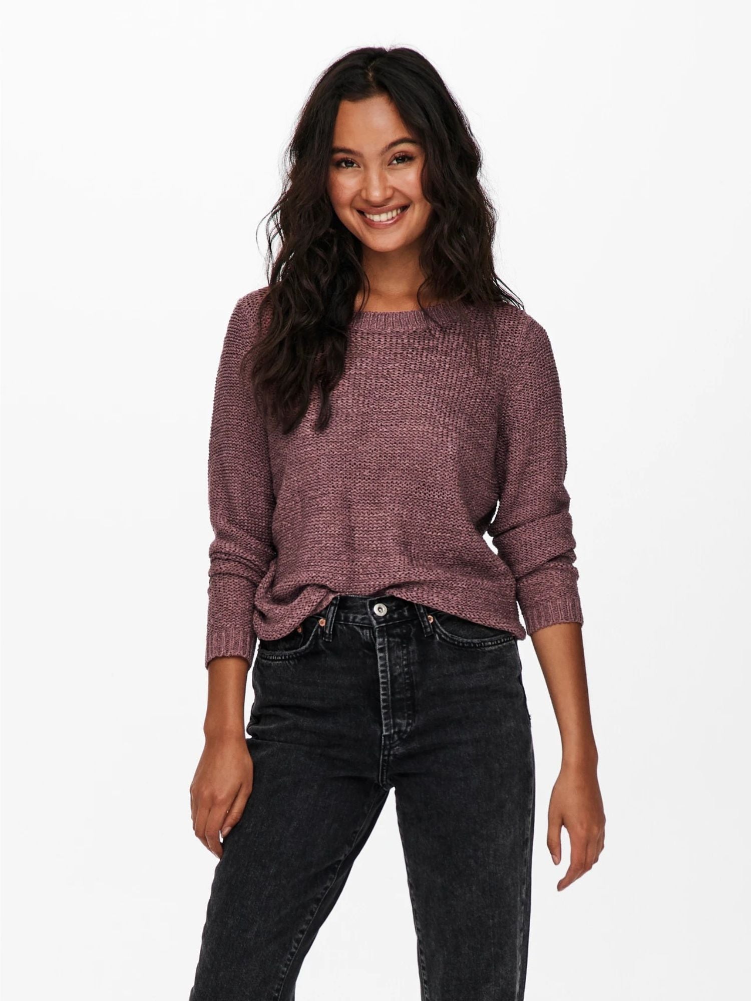 Only Maglia Donna Rose Brown Onlgeena 15113356 Rose Brown ONLY 