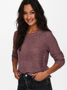 Only Maglia Donna Rose Brown Onlgeena 15113356 Rose Brown ONLY 