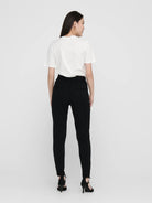 Only Pantaloni Donna Nero Onlpoptrash 15115847 Black ONLY 