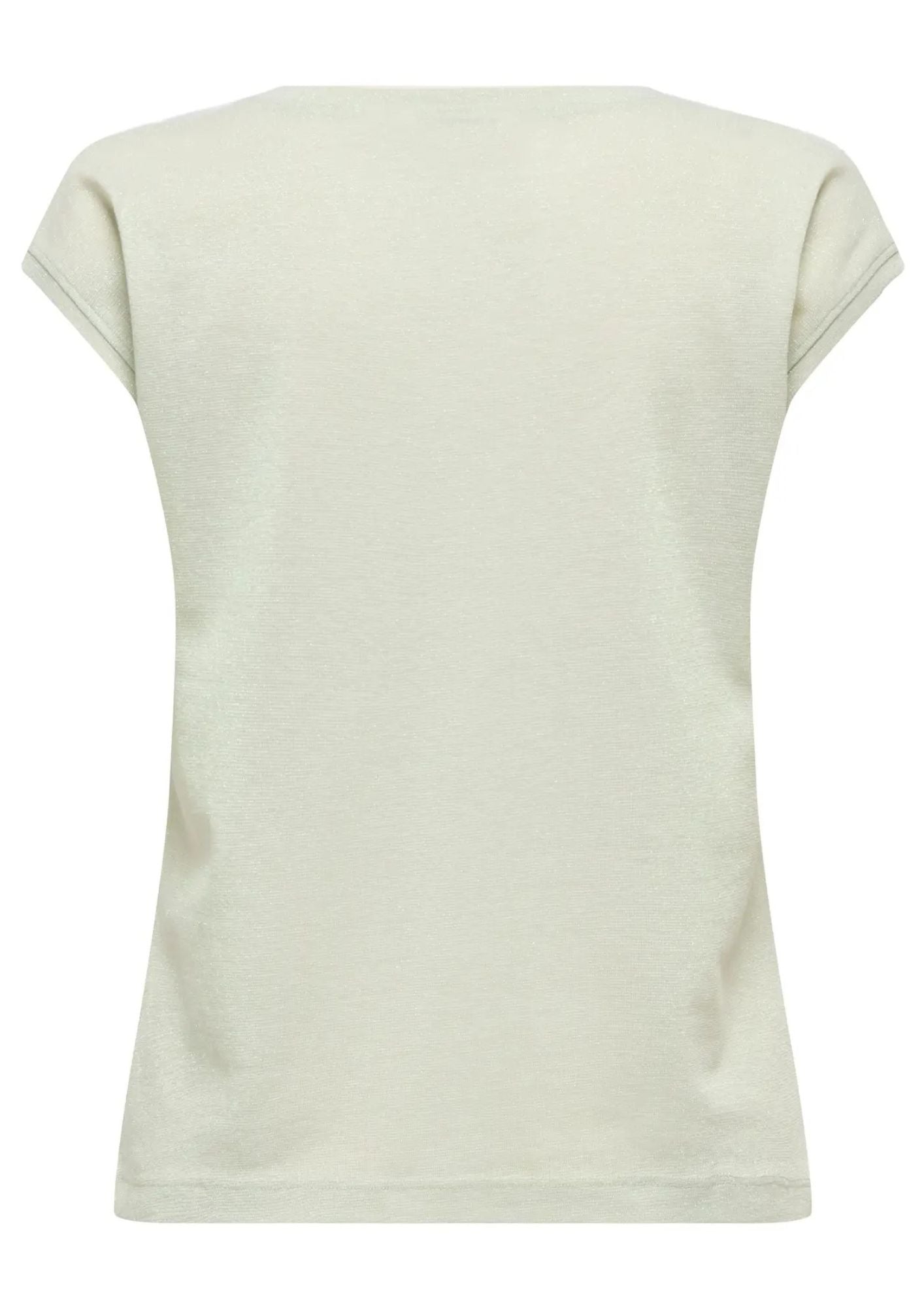 Top Only Donna Silvery Verde 15136069 Green Lily ONLY 
