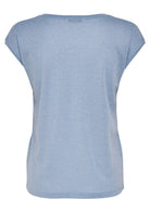 Top Only Donna Silvery Azzurro 15136069 Halogen Blue ONLY 